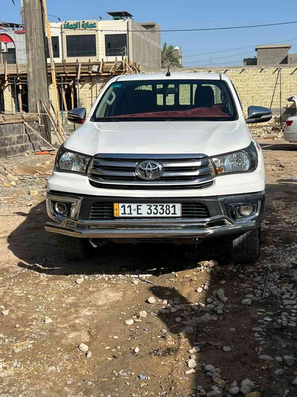 السلام عليكم ورحمة الله هايلوكس موديل ٢٠١٧ رقم بغداد انكليزي سياره فور ويل كير محرك كفاله
الاستفسار الاتصال ***********
