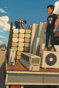 نشتري سبالت • مكيفات عاطلة • عمارة ميسان