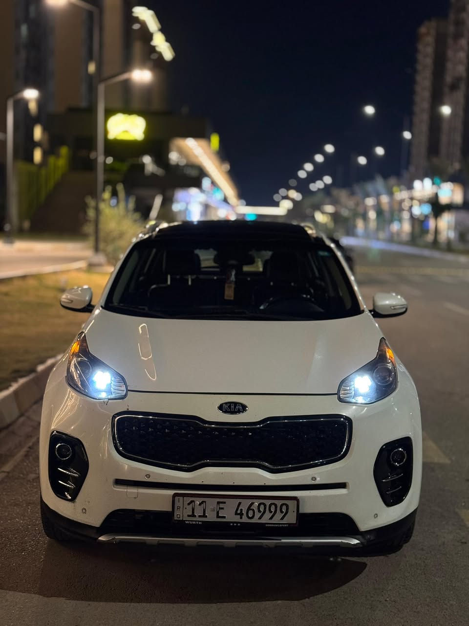 يا الله السلام عليكم
سبورتج 2017  EX 2400gdi
فتحه
بصمه 
كشنات تدفئه تبريد
اناره داخليه بلاد
صندوق خلفي كهرباء
حساس امامي خلفي
رادر امامي+جانبي
سترين كهرباء
3وضعيات قياده
فور ويل
شاشه كبيره تدعم كار بلي
سستم صوت سماعات هارمن گاردن
السياره حادثه بس دعاميه  الاماميه 
 كفاله من الصبغ حتى الدعاميه الخلفيه بدون صبغ
السياره كلش جديده وممتعوبه رقم جديد شبه مميز
السعر 172 وبي مجال 
مكانه بغداد حي الجهاد 
***********
