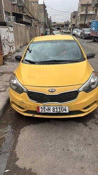 كيا فورتي موديل 2016 حادث خلفي السونار مرفق بالمنشور  100وبيه مجال  ال...