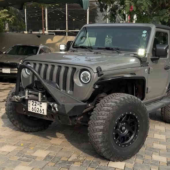 _ النوع:[jeep wrangler ] 
_ الموديل: [2018]
_ الكيلومتر: [61,000km]
_ [بدون اي ضرر خليجية مزودة بدبي]
_ السعر: [$$$]
_ الموقع: بغداد – الجادرية 
_ للاستفسار: ***********
