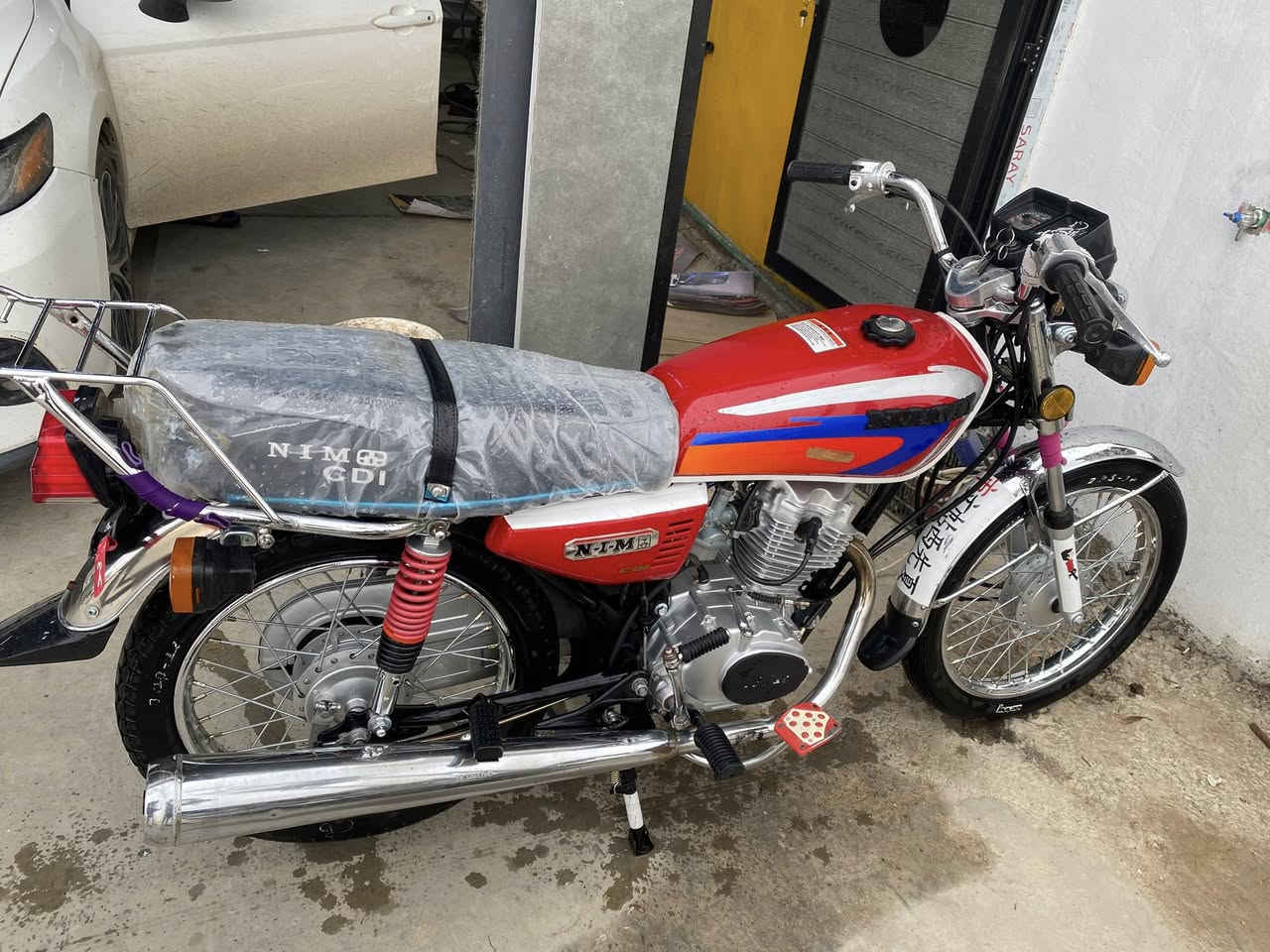 سلام عليكم  دراجه نامه للبيع موديل 25 دراجه خير من الله شلعه فول دراجه جديده بعدهه زيرو أوراق كامله كهربائيات كامله دراجه مكفوله كفاله عامه السعر 700 وبيهه مجال مكاني ديالى كنعان الستفسار ***********
