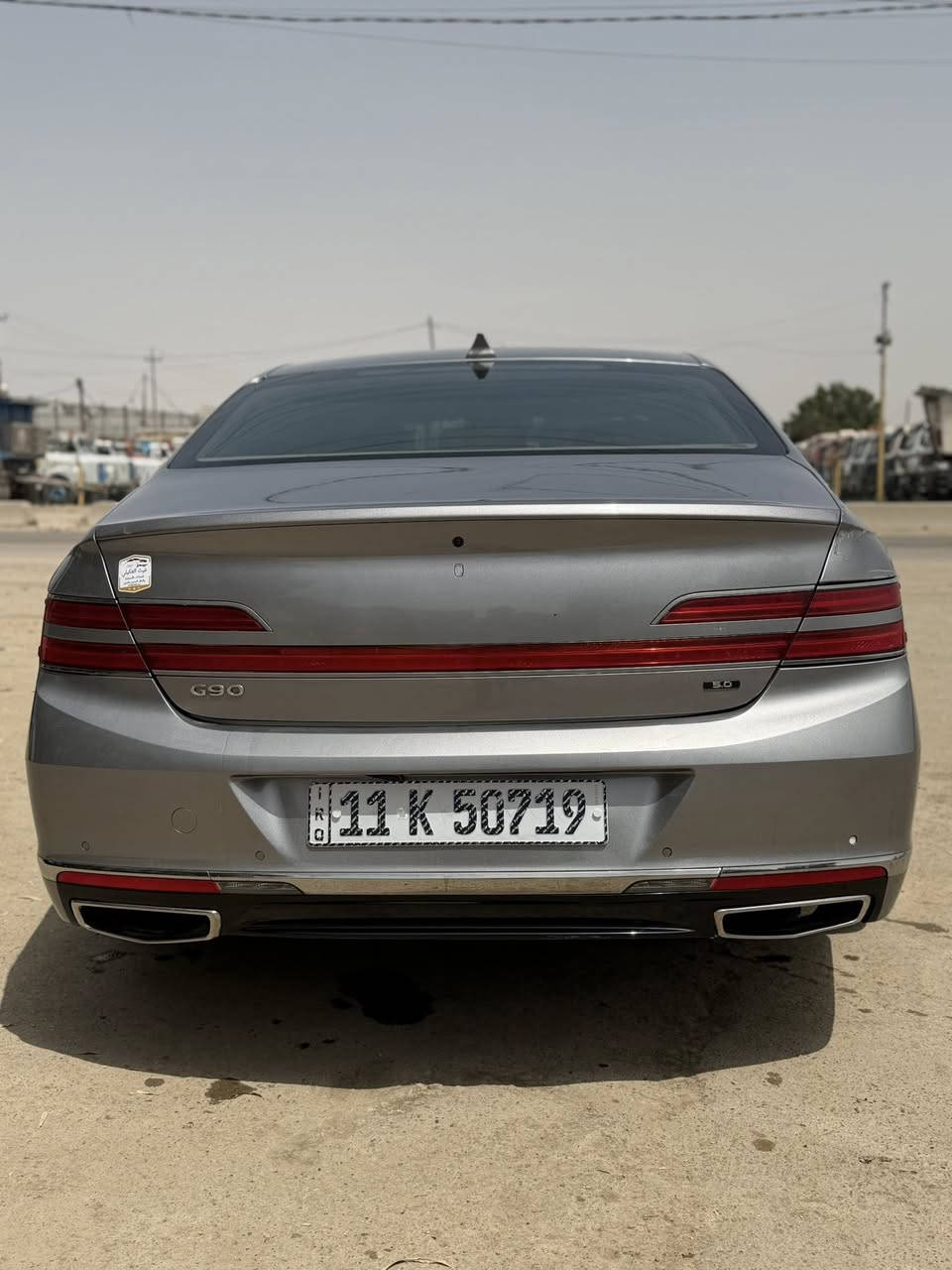الســلام  عليـكم
🥇المـايــباخ الكــوريه للبـيع😍

GENESIS G90 2021 . اللون ذهبي شمباني

رقم بغداد الجديد تحويل ثاني يوم 

الضرر الجاملغ الخلفي بارد فقط 

فول 1/1

الموصفات:
رادار امامي
رادار خلفي 
رادار جانبي
بصمة
فتحة سقف
4 كامرات 360 درجة جانبية وخلفية وامامية
حساسات امامي خلفي
كشنات جلد 
كشنات حضن
كشنات امامي تدفئة تبريد
كشنات خلفي تدفئة
ماوس امامي يتحكم بالشاشة بالكامل 
شاشة اعطال 
سايد بريك دكمة  
ماوس خلفي 
الدواخل كله مطعمة صاج 
سقف كنتارة بلادي 
جميع البيبان شفط 
جنطة كهرباء 
كشنات خزن ميموري كشن السائق وكشن الراكب 
تدفئة ستيرن
بردة خلفية مال الجامة الخلفية
وبردات بل أبواب الخلفية تحكم بيهم كهربائي
شاحن لاسلكي
تبريد لمس
دشبول داتاشو 
قطعتين تبريد 
مرايا تعتيم 
تدفئة مرايا جانبية
انارة داخلية متغيرة
DVDاقراص 6جنجر
اوتو هولد
GPS خرائط
5وضعيات قيادة
جميع لايتات السيارة led
تحكم ستيرن جهتين 
ستيرن كهرباء
قيادة ذاتية 
تحديد مسار
كشنات كهرباء 
ويل تو سايز
طياره ارضيه استجابة كلش قويه
وباقي الموصفات المعروفة
محرك 5.0 8 سلندر 
السيارة استيراد شخصي اني مستوردهة على ايدي ورقمتهة 
المكان بغداد
رقم الهاتف ***********
