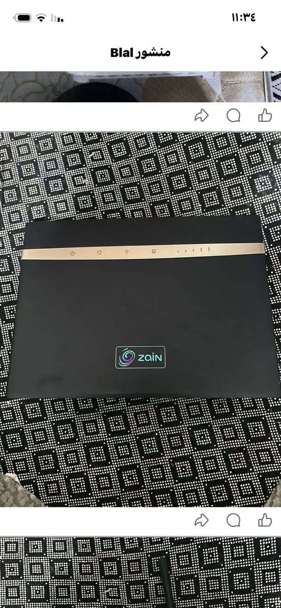 سلام عليكم راوترات ثنين اثير واحد مقفول علىstc 
للبيع شغلات وياهم محولاتهم سعرهم مع التوصيل 120 ثلاثتهم


**إذا كنت صاحب هذا الإعلان وتريد حذفه لأي سبب، رجاءا أرسل رسالة إلى الدعم الفني**