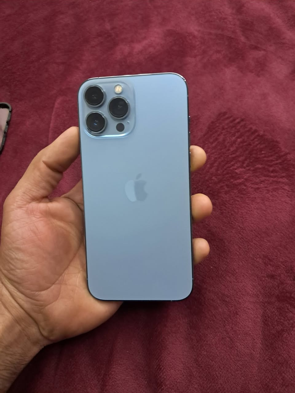 ايفون ١٣ برو ماكس بطاريه ٨٧ ذكره ١٢٨ جهاز جديد تفحص وين ماجان اذا مفتوح لو مبدل بي شي يرجع كفاله عامه ب ٧٣٥ الف 
العنوان بغداد حي العامل شارع سبعه نيسان
*********** بي واتساب وتصال
