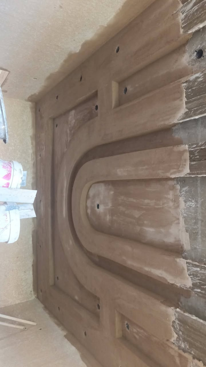 هاذه  جزه من عملنه جص وبورك المتر اربعه شقل مهدس سقوف مصاطر ستفسار عل رقم  ***********
