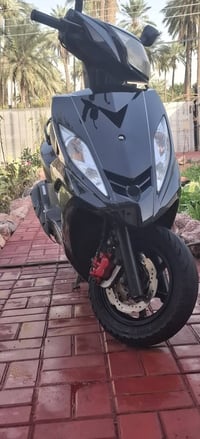 دراجة gtr صارلها 3 اشهر نازلة رمبة او مستعملة شي قليل  مرتين فقط مبدل ...