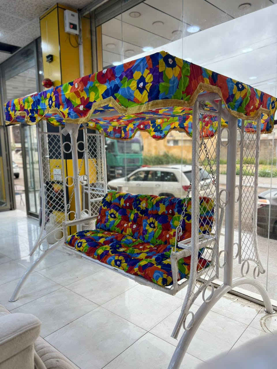 جملة فقط جملة فقط 📍📍
مرحبا عليكم حبايبنا بظل ظروف الي يمر بيه العراق  من حرب وأزمات 😥😥بس ما عفناكم اليوم وفرنالكم وجبة جديدة  من مراجيح ٣نفر وميز حديقة بأ اكثر من ٣انواع 
وبأسعار تنافسية للاستفسار والحجز الاتصال على الارقام التاليه 
***********عباس 
***********عبدالله
***********أبراهيم
