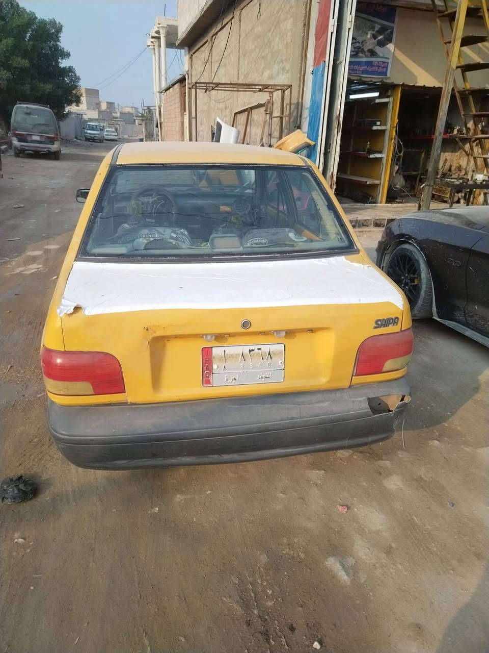 سایبا للبیع 2011 بیه مکاتبه وسنویه استنساخ محرکه قبل شهر مجفته وکیر ماله هم سویته  وفیت بم ورادیتر کله  جدید مبدله قبل شهر وهسه حاليآ سیاره ما تشتغل مادري شبیه تجي تشوف تعجبت تاخذه رایده ب7اوراق راعي سیاره ما اندله اني ابیع کوم حدید اسوي مکاتبه ویاک  واتعهد بیه من سرقه وعشایر غرامات مصفره هیئه بیه یمکن 150 الف العنوان نجف اشرف شارع مطار قرب شارع الاسکان  الرقم ***********
