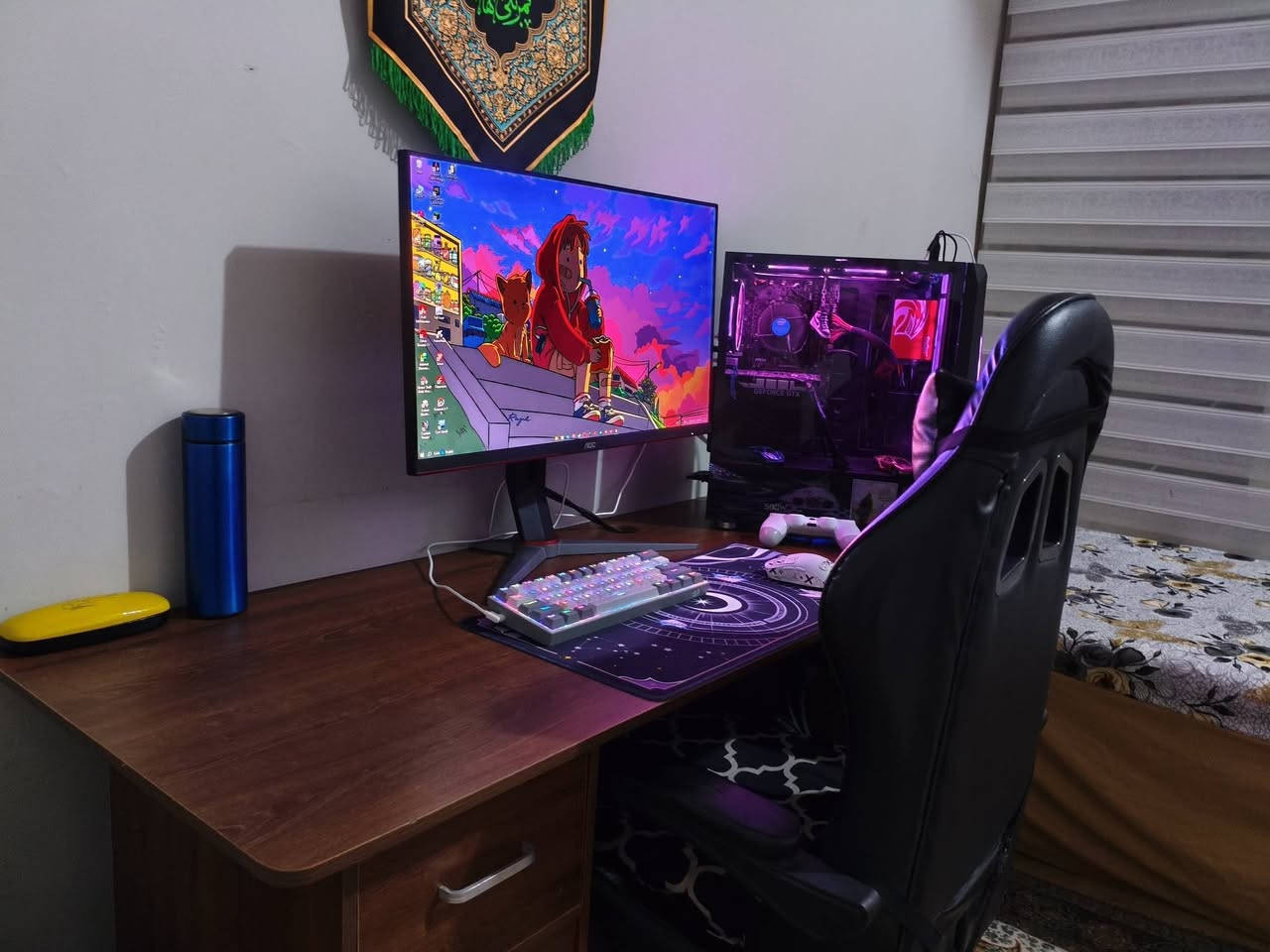 السلام عليكم
تجميعة كاملة  للبيع  
المواصفات 

المعالج: i5 9400f
الكرت: Gtx 1650super
اللوحة: msi H 310MPro
الرام : 8 DDR4 
التخزين: ssd 128&hdd 1t
البور: 500w
Caes 4 fan RGB
*مشكلة الحاسبة من اثبت تعريف كرت الشاشة تصبح الشاشة سوداء الا احذف التعريف يله تشتغل الحاسبة 

الكيبورد: Redragon fizz rgb 
الماوس: attack shark PAW-3395
الشاشة:  Aoc 27 inch 165 hz FHD ips

السعر 600 الف 
المكان / الناصرية


**إذا كنت صاحب هذا الإعلان وتريد حذفه لأي سبب، رجاءا أرسل رسالة إلى الدعم الفني**