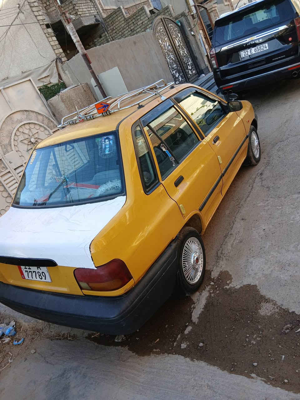 سلام عليكم سايبة موديل 2011 اقوة موديل بل سايبة جاهز
شواصي كفالة شركة مكينة تخبل طيارة مكفولة كير تخم تاير حدادية كلة مكفول بس بوري تبريد بي زرف بسيط مكانة بغداد الدورة بل عافية ع الي ياخذة *********** بي وتساب سعر 23 مجال قليل
