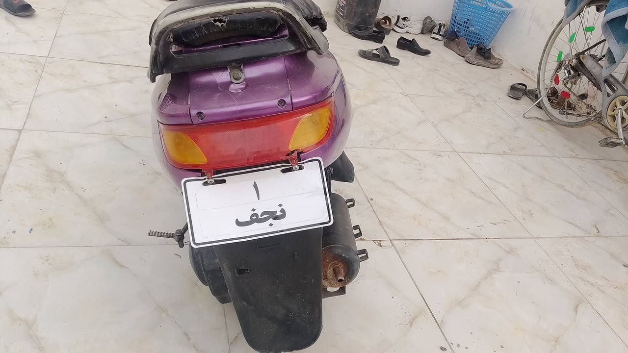 السلام عليكم درجة فراشه للببع جديد حاوي عايز باتري السعر 450وبيه مجال المكان النجف  مجمع بيتي الثاني قرب السلطان رقم الهاتف *********** واللي يريد باقي التفاصيل يجي خاص او واتساب
