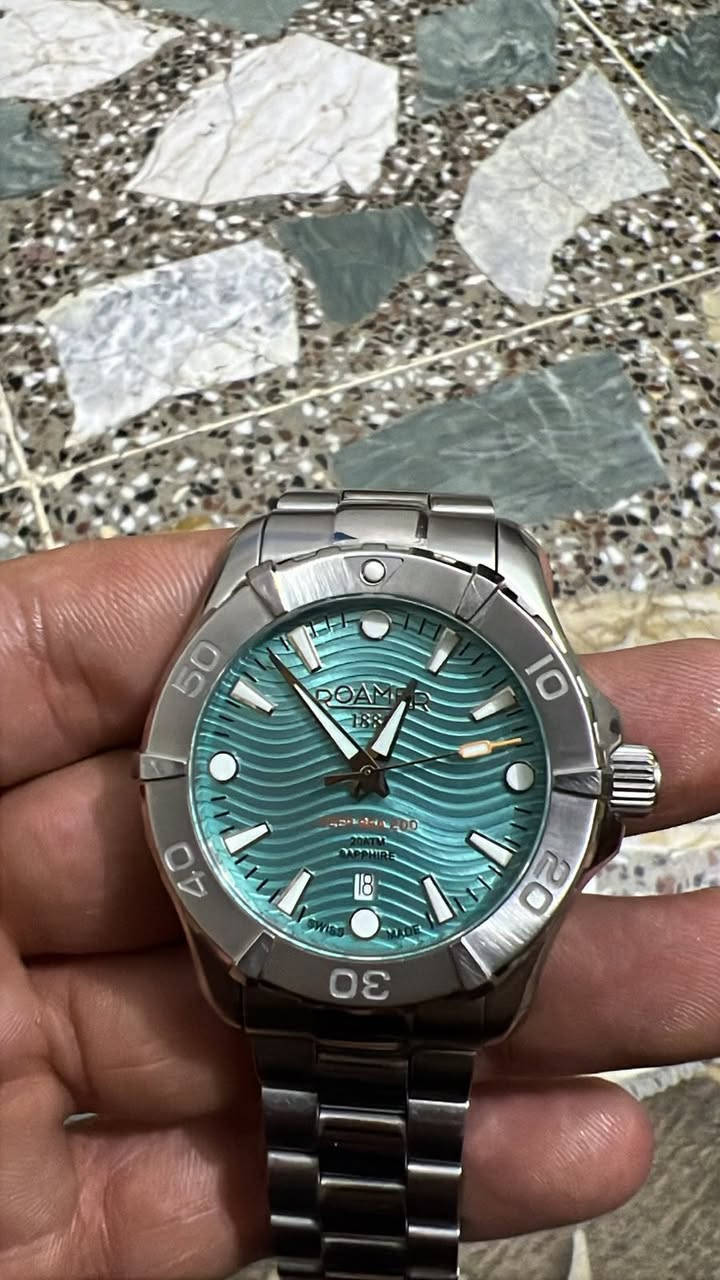 السلام عليكم ورحمة اللّٰه وبركاته
.AOAMI Deep Sea 200 لبيع ساعة
Tiffany Blue :اللون •
• زجاج Sapphire مقاوم للخدش
• مقاومة للماء 20ATM
• ستانلس ستيل
• الحالة: ممتازة / نظيفة جداً
المكان: واسط - العزيزيه
للتواصل :***********
للاستفسار واتساب او اتصال
