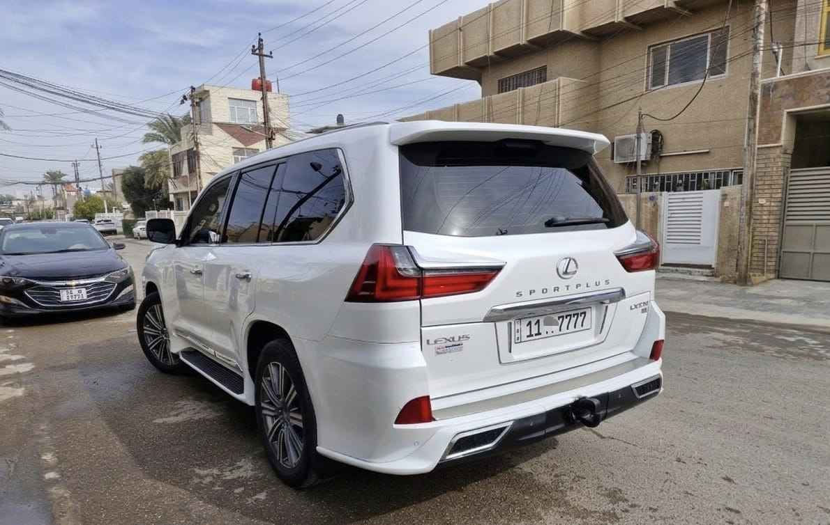 🚗 للبيع: لكزز LX570 سبورت بلاس  بريم اصلي باب اول موديل 2016 🚗
موديل: 2016
الفئة: سبورت بلاس (خليجي) 
رقم: بغداد – باسمي 
الحالة: مكفولة ما عدا جزء صغير صبغ بالدعامية الخلفية
السيارة نظيفة جداً وبحالة ممتازة
جاهزة للفحص بأي مكان
📍 الموقع: بغداد
📞 للاستفسار والتواصل ***********

ملاحظة:: الرقم مو وياها بغداد, العراق
