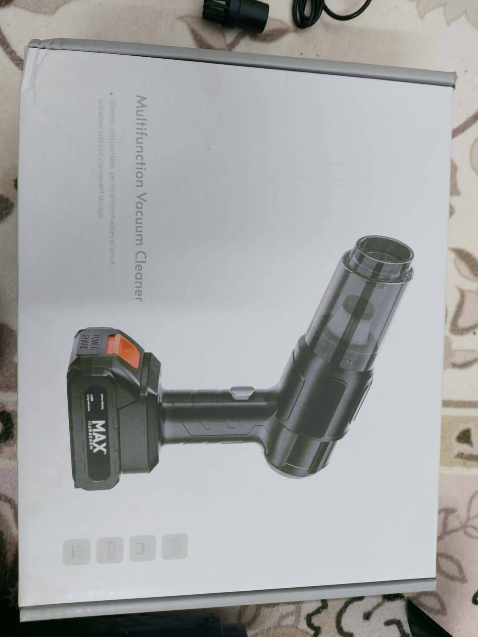 مكنسة شحن بطارية دريل الحجم الكبير 10 خلية 48V مع شاحنة مع الملحقات السعر 20 مع التوصيل مكاني بغداد مشتل ***********
