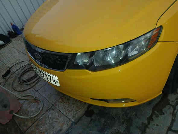 السلام عليكم كيه فورتي موديل 2013وارد أمريكي مكينه 2000حادث بنيد بالعراق طخه بسيطه مبدل ما بيهه ضرر لا لغد ولا شاصي مكينه مفتوحة تخم تاير صدر جديد دبلات كهربائيات كلهه جاهزة صبغ السيارة جديد كامله من كلشي كبل للشارع السعر 93وبيه مجال كاش بسيط رقم ***********
