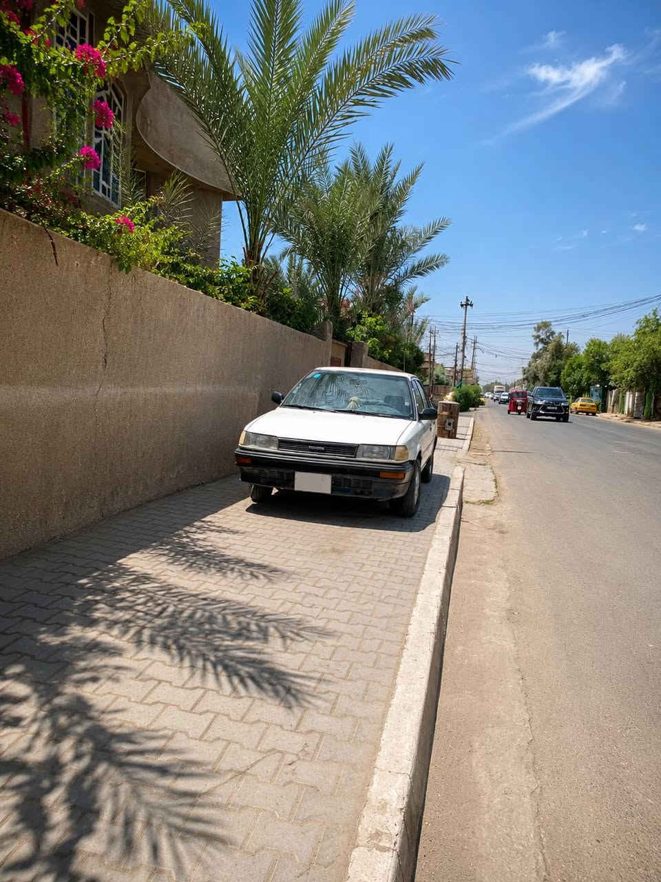 اللهم صلي على محمد وآل محمد
كورلا 90 ايسر بلاد 
السيارة جديدة 
رقم بغداد 
تبريد بس غاز 
دوشمة بجيس 
السعر 45 قابل التفاوض
***********
