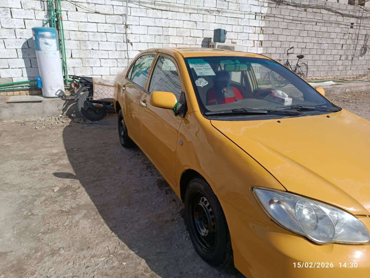 سلام عليكم بيوايدي موديل 2011مكفوله كفاله عامه من كير ومحرك fاثري وتايرات جدد رقم  قادسيه بيه تلكيط خياسات شويه مكاني ديوانيه السعر 48 استفسار على الرقم ‏‪***********‬‏
