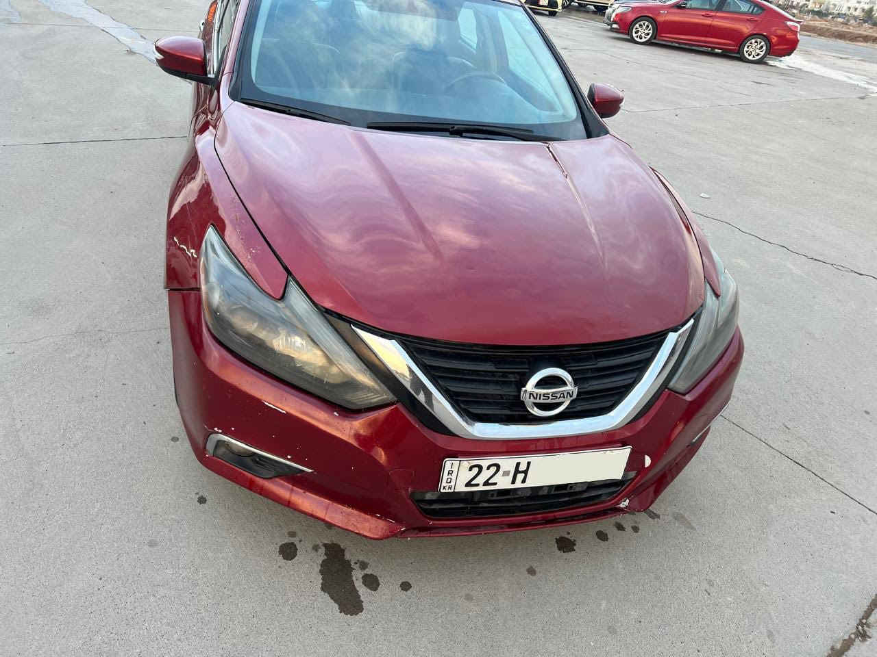 Nissan Altima 2017 SL
نيسان التيما موديل 2017 مواصفات SL 
4 سلندر حجم 2500  كير و محرك بشرط 
 بصمه / كشن جلد و كهرباء و هيتر / بصمه ابواب / رادار أمامي خلفي / شغال عن بعد / كامره / شاشه ايباد / تخم تاير جديد/ صدر جديد 
حادثها جاملغ خلفي جهه السايق مع الدعاميه 
و بيها تعديل بارد جاملغ امامي جهه السكن 
سياره جاهزه بدون مصرف 
سنويه و هزه جديده بأسمي شرط التحويل 
السعر 107$ 
مكان السياره أربيل


**إذا كنت صاحب هذا الإعلان وتريد حذفه لأي سبب، رجاءا أرسل رسالة إلى الدعم الفني**