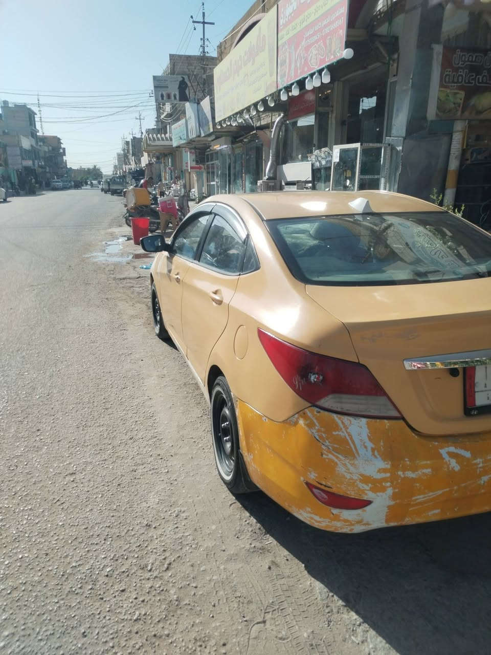 اكسنت ١٣ خليجي
مضروبه بجم وباب وجاملاغ ومعمره
حداديه وصط
السعر 70
مكاني كربلاء
رقمي:***********
