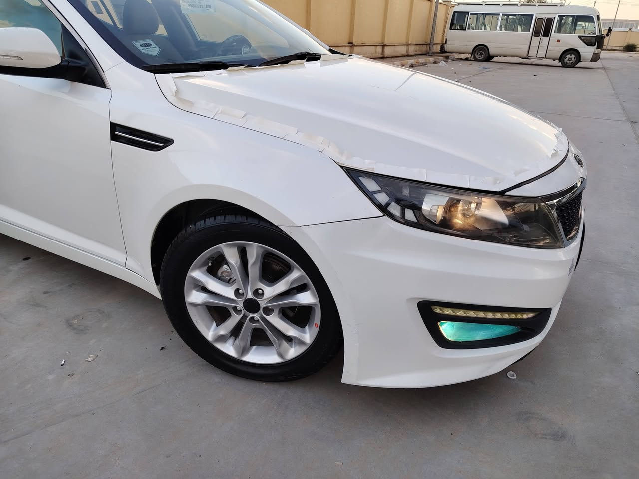 السلام عليكم
كيا اوبتيما خليجي موديل 2014

مكفوله من الضربه والتبديل والصبغ ماعد صبغ قطعه وحده تجميل شرط والباقي كفاله عامه حتى من البارد والشخوط والخياس

محرك 2000 دوش شرط برغي مامفتوح بيه

رقم قادسيه مشروع وطني تحويل مباشر سنويه لغايه 2027

سياره جديده وجاهزه كير ومحرك وحداديه وتبريد تخم تاير جديد

السعر (128) مكان السياره الناصريه مركز
الهاتف ***********
