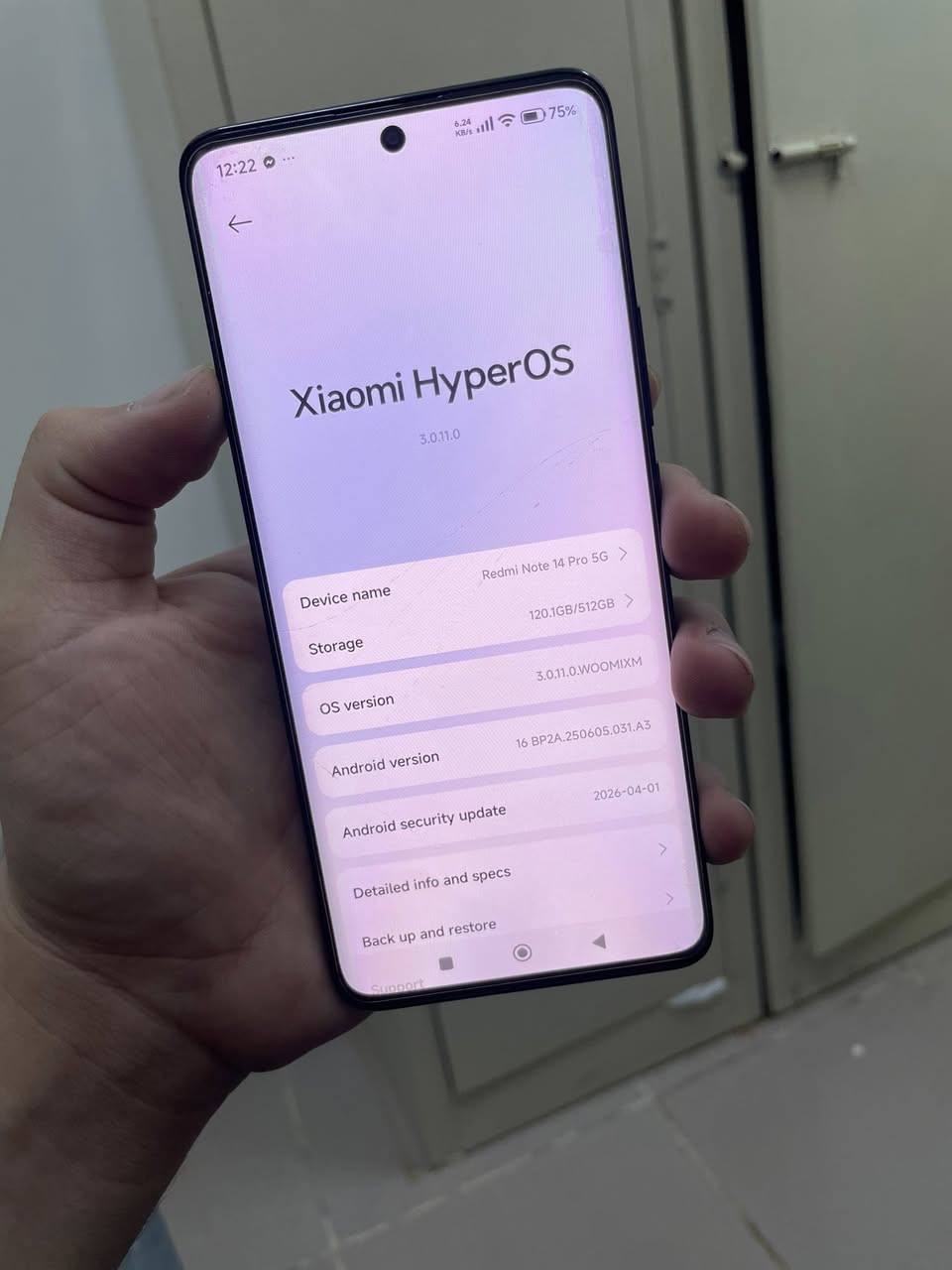Redmi note 14 pro 5G 
512 رام 12
بوبجي 60 افريم ثابت وحقيقي
جهاز حالة الوكالة مستخدم مستخدم شهر واحد فقط ومعاه كفالة سنة من شركة سما 
كااامل الملحقات والجهاز معاه بكج حماية كامل وتغليف للظهر وشاشة حماية والجهاز خدش واحد مابيه
كاميرات 200 تشك شك
للمراوسة فقط ب ايفون 11 برو ماكس او 12 برو ماكس


**إذا كنت صاحب هذا الإعلان وتريد حذفه لأي سبب، رجاءا أرسل رسالة إلى الدعم الفني**
