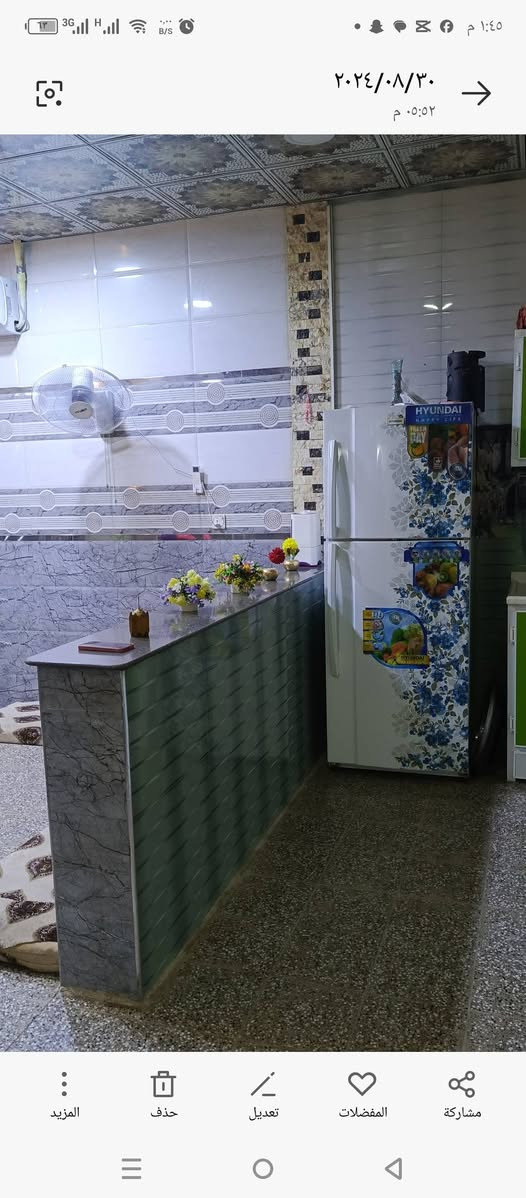 سلام عليكم بيت للبيع حي النداء المنطقه بل 50الف  قريب جمله ريحانه المصطفي الركن شارع60.اوتنزل 3ساحه عل يسره البيت  التفاصيل البيت بسمي طابقين عل ساحه الوجهه 6انص مربع غرفتين وصاله الغرف بيهن اسويته الفوك اوجوه استقبال اوصاله اومطبغ حار اوبارد بناء.درجه اوله  المساحه٦٥متر .........السعر 72.مع المجال  الاتصال عل واتساب او رقم ***********
