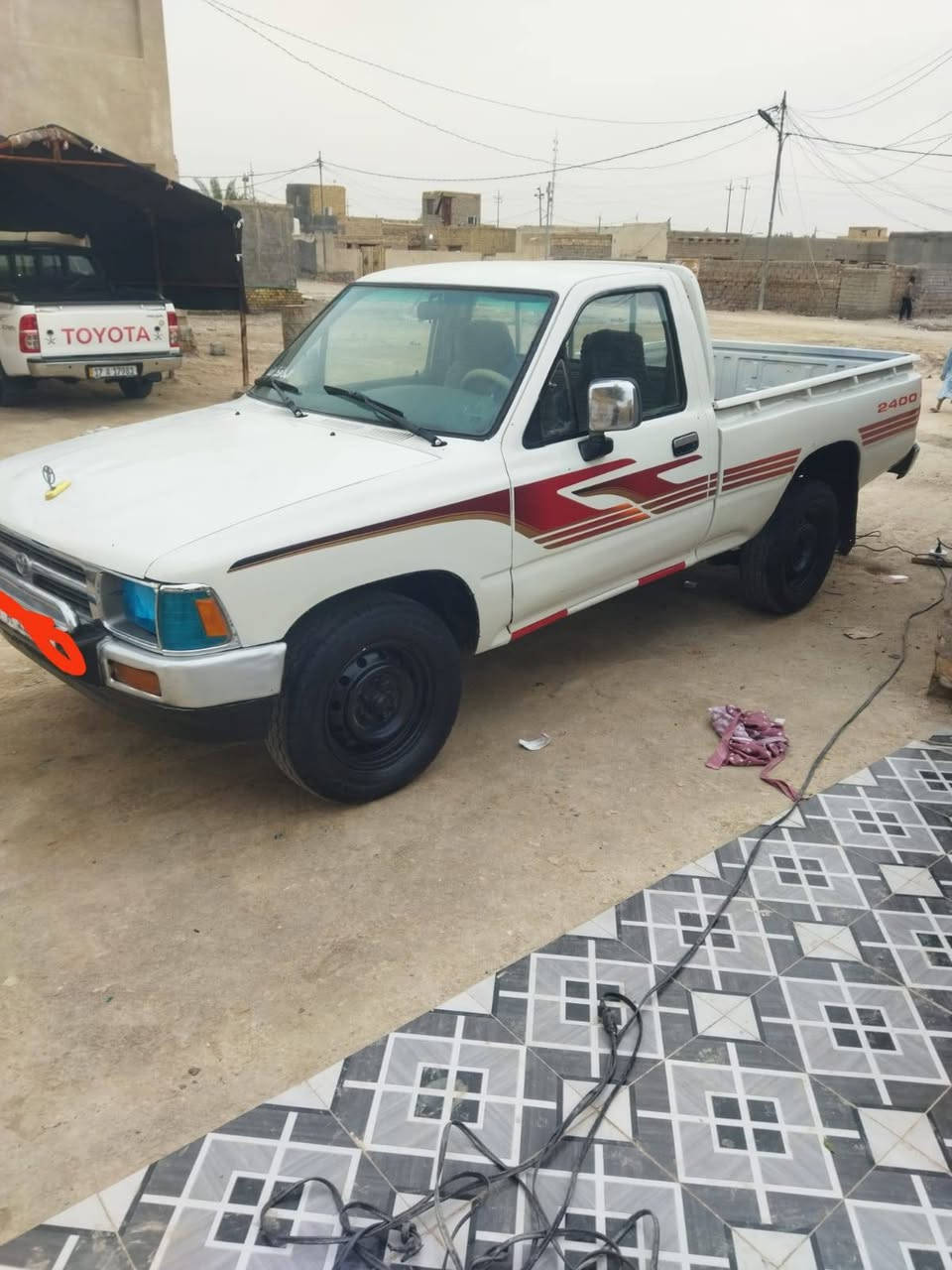 بيكم تك تيوتا موديل 96
مصبوغه عام جماليه كير محرك شاصي 

حداديه اكسن كفاله ع شرط

الكهربائيات كله شغاله رقم مثنى انكليزي جاهز استفسار ع رقم ***********
