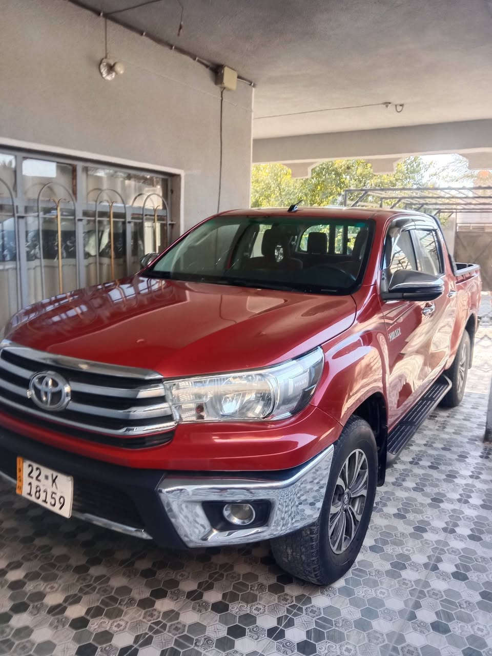 تويوتا فورويل موديل 2018  رقم اربيل باسمي مكفول من صبغ  وضربه فقط شويه بارده كما موضحه في السونار المرفقة في صور  مكان بعقوبة *********** سعره 230

