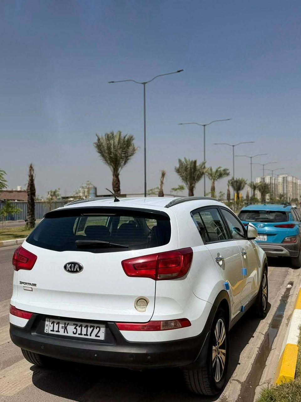 للبيع كيا سبورتج ٢٠١٦ محرك ٢٠٠٠  رقم بغداد مع نشر الصور والسونار السعر ١٥٥ ورقة وبيها مجال اتصال *********** او ***********
