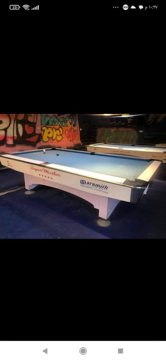 تم وصول وجبه من البليارد الجديد والمستعمل 😁
يوجد جميع انواع البليارد معا الضمان ولفحص 😉
يوجد كادر متخصص لصيانت البليارد 😎
جميع مستلزمات البليارد متوفره معا الضمان 😎
السعار ما يحتاج نحجي بيه لن اسعارنه حيللل مناسبه🙂
الستفسار خاص *********** او  يوجد واتساب
