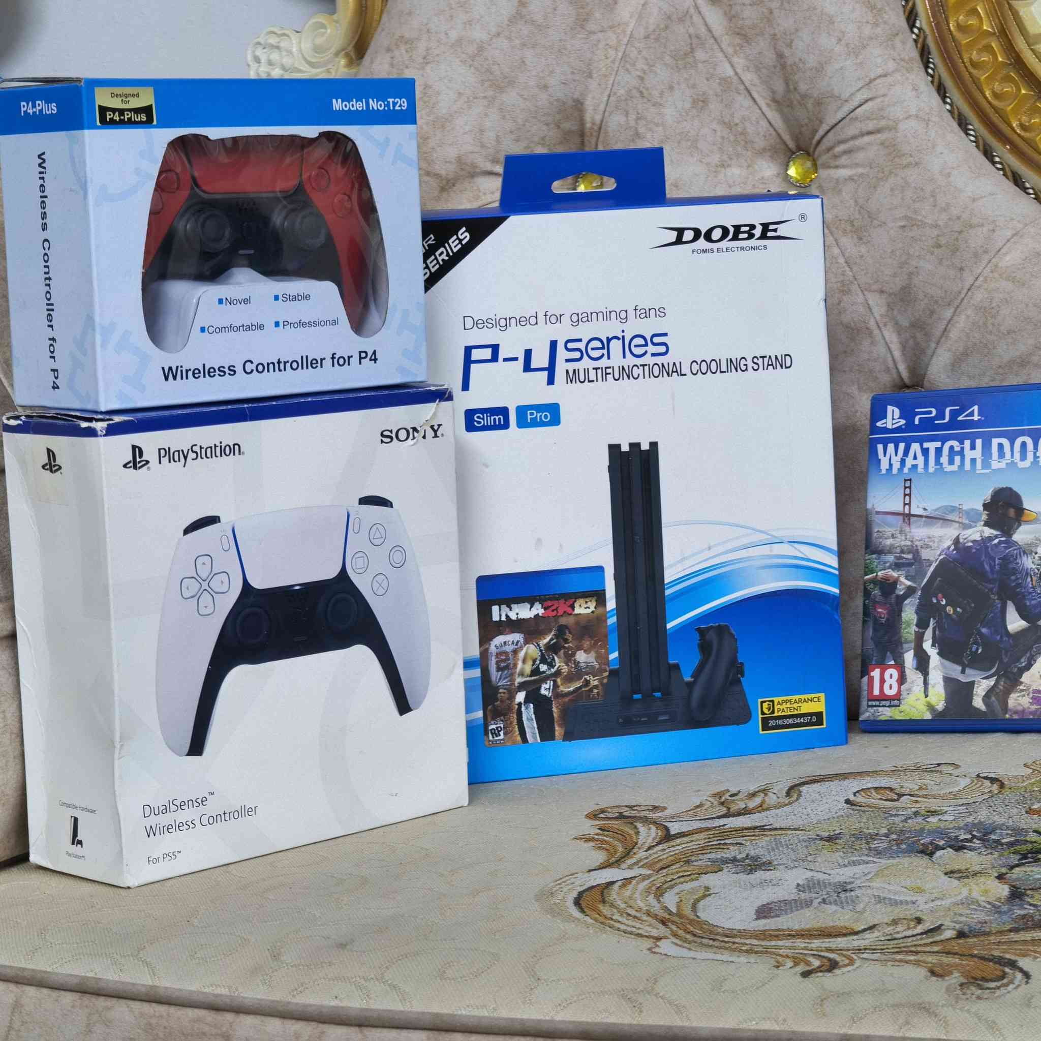 سلام عليكم ورحمة الله وبركاته
جهاز بلي فور فات PS4 مستعمل اونلاين مفتوح لغرض التنضيف فقط, مساحته واحد تيرا 1T✅!!! 
ملحقاته : يدات 🎮 🎮 عدد 2 شكل الفايف وحده جديده بالباكيت والثانيه مستعمله اللون ابيض واحمر ⚪🔴 
وكيبل الطاقه وكيبل HDMI وشاحن اليدات
الالعاب الاقراص: فيفا نسخه مميزة 2023🎮⚽ 
GTA 5 🚗🚨 
WATCH_DOGS 2
بيس 2018 ⚽🔥 
وياه المبرد مال الجهاز جديد همين 
واليو بي اس مامستعمل بس مره وحده يعني اشتريته وعفته 
ملاحظة :الجهاز بي حساب والحساب بيه العاب هواي منها فيفا Fifa 2025 كامله معربة
SHADOW OF WAR🥷🏻 ⚔️
MAD MAX 🔥🚨
السعر: 300الف💸  وبيه مجال كلش قليل
العنوان :كربلاء طريق كربلاء طويريج يم كليه البوليتكنك او المعهد التقني والمهني كربلاء سابقا واذا لو الجمعيه داخل الجمعية يم مجمع الجمعيه 
رقم الموبايل📲 :*********** متواجد واتساب و ماسنجر
