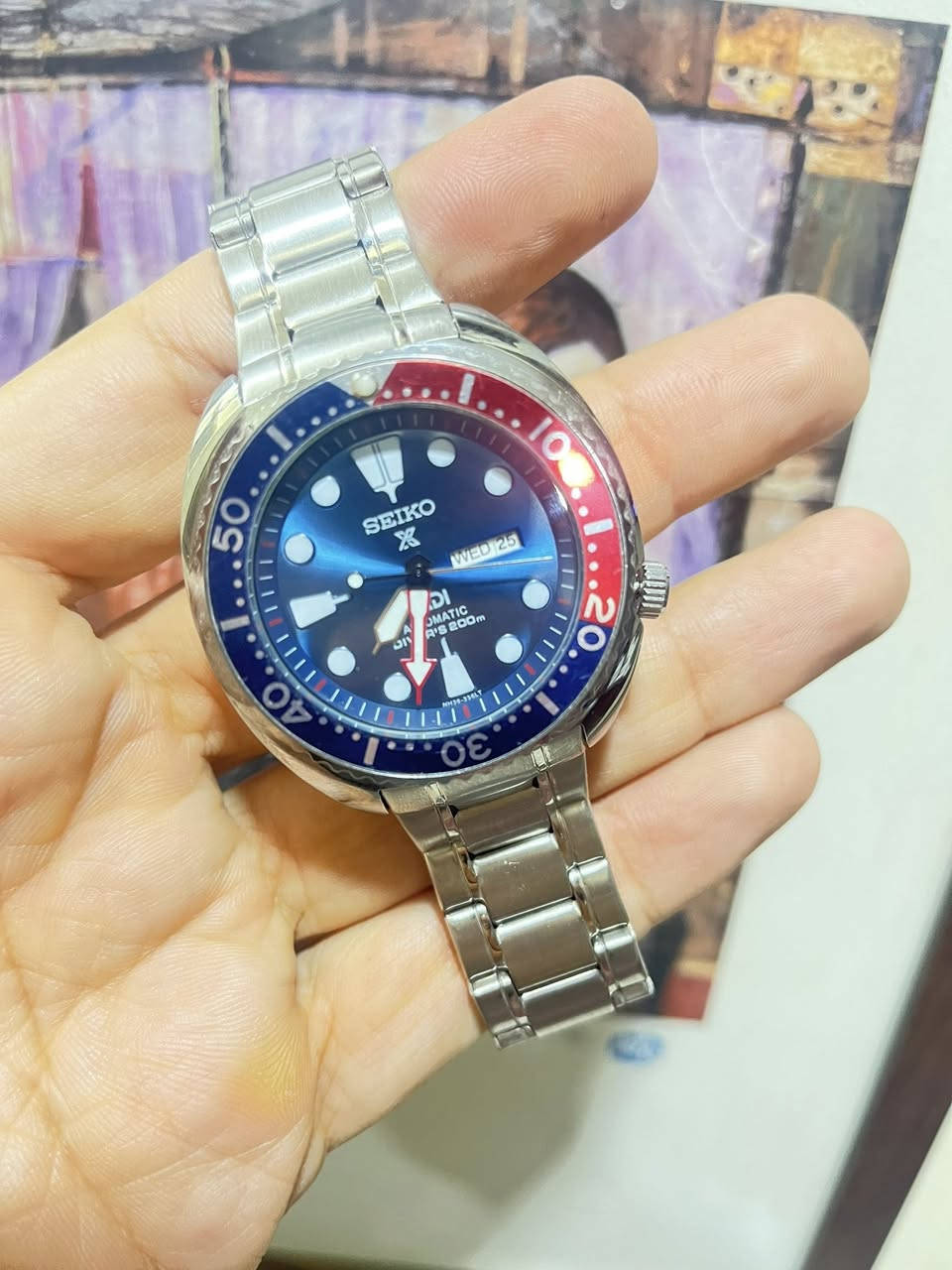 سايكو
نظافه تامه 

رنك دوار 

سير سل ستيل

ديل قفل 

منفذ يومي شهري 

حركه ميكانيك بس كوارتز الساعه 

السعر 35


**إذا كنت صاحب هذا الإعلان وتريد حذفه لأي سبب، رجاءا أرسل رسالة إلى الدعم الفني**