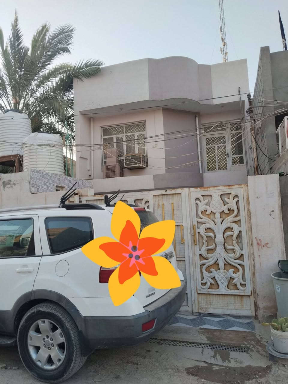 بيت مساحه ١٢٠للبيع المفرق كاع خليل الصالح قرب مركز الوحده ***********
