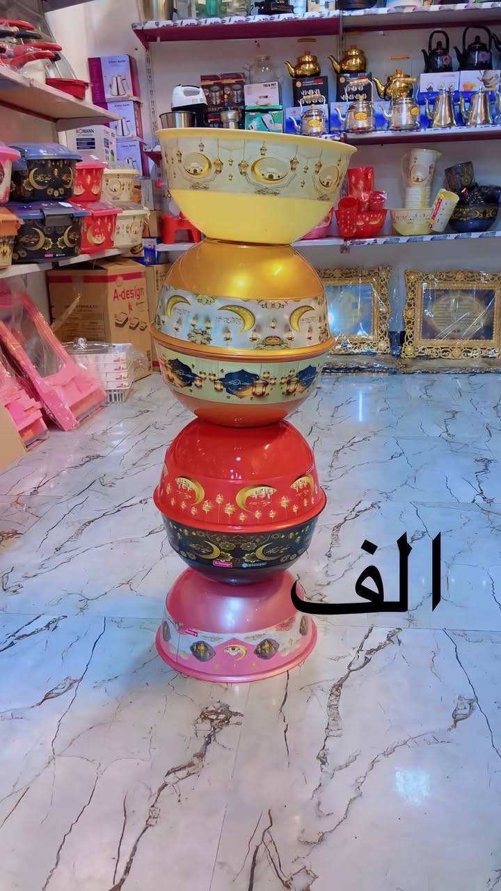 #مجمع_بيت_الاسرة_تم_وصول_بضاعه. 
#تخفيضات_ناااااااار 🔥🔥🔥.    
 
# تحطيم_بعالم_الأسعار ‏ 
العنوان -رمادي  -شارع عشرين فرع مقابيل  حلويات العيد رقم هاتف ***********  
الاسعار داخل كل صور يوجد خدمه توصيل
