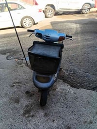 (مكلف بالنشر )دراجه منغولي ام سله لون رصاصي  محرك نظيف ومعدل سعر اتصل ...