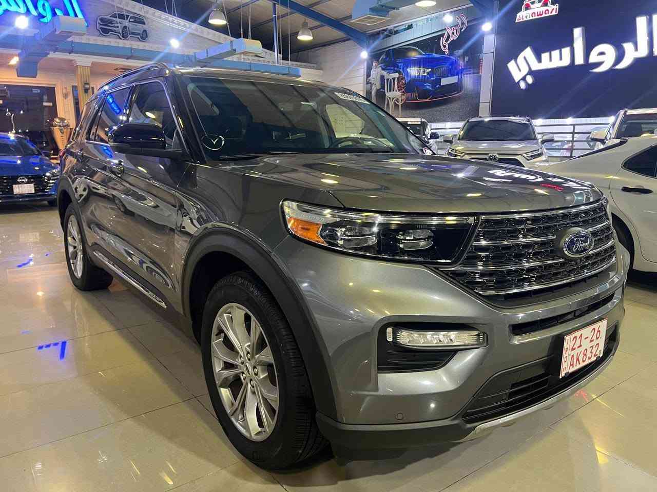 ‏‎(بسم الله وتوكلنا على الله،)
‏Ford Explorer 2024 XLT 4WD

حجم المحرك 4 سلندر توربو(2.3L)

اللون : نفطي  
 المسافه المقطوعه...27 آلف مايل 

السياره كاتي تترقم شمال،،(اربيل ،دهوك،سليمانيه)

الحادث موضح بالصور ...باب مبدل بلادي 

 
🔴عدد المقاعد (7) راكب

🔴(السعر/ 29,000 $$) 

🔴المواصفات :  XLT 4WD

بصمة تشغيل
بصمة ابواب
تشغيل عن بعد (Remote Start)
صندوق شفط كهربائي 
دبل اكسل
بانوراما
كشنات جلد
كشنات تدفئة
استيرن تدفئة
رادار أمامي(تحديد مسار)
رادار جانبي (نقاط عمياء)
رادار خلفي(تحذير من الاصطدام)
حساسات خلفية+ كاميرا
كير ماوس
اوتو هولد Auto hold
أوتو ستارت Auto start
أوتو ستوب Auto Stop
هاند بريك بصمة
تبريد مركزي 
شاشة كبيرة لمس 
‏Apple Car Play
‏Android Auto
تحكم وضعيات القيادة (Drive Modes)
مانع انزلاق+ABS
تحكمات استيرن
منافذ USB+AUX

وبقية المواصفات المعروفة

‏‎العنوان كركوك شارع المعرض

معرض الرواسي

‏‎

‏‎للاتصال والاستفسار..***********

‏
