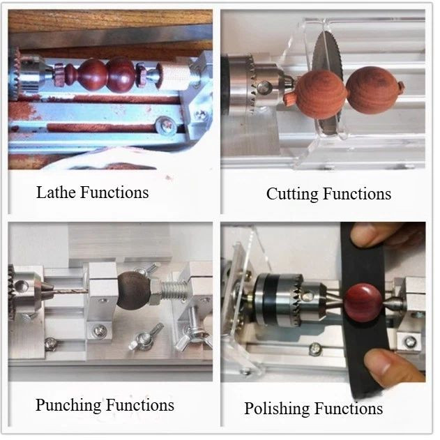 المخرطة المصغرة (Mini Lathe) متعددة الاستخدامات، وهي أداة مخصصة للأعمال الحرفية الدقيقة
، وتحديداً صناعة الخرز والحلي الخشبية.تتمتع هذه الماكينة بالأدوات والوظائف التالية:
وظيفة المخرطة 
*(Lathe Functions): تستخدم لتشكيل قطع الخشب الدائرية والمنحنية بدقة عالية.وظيفة القطع 
*(Cutting Functions):مزودة بمنشار دائري صغير لقص الخشب بالأطوال المطلوبة أو فصل القطع.وظيفة الثقب
 *(Punching Functions): تتيح حفر ثقوب دقيقة في مركز الخرز أو القطع الخشبية.وظيفة التلميع
 *(Polishing Functions): تستخدم لتنظيف وتنعيم سطح الخشب للحصول على ملمس ناعم ولامع باستخدام ورق الصنفرة أو أدوات التلميع.تعتبر هذه الأداة مثالية للهواة وصناع المسابح والمجوهرات الخشبية نظراً لحجمها المدمج وتعدد مهامها. توصيل 5الف لجميع محافظات العراق سعرها 55 الف فقط


**إذا كنت صاحب هذا الإعلان وتريد حذفه لأي سبب، رجاءا أرسل رسالة إلى الدعم الفني**