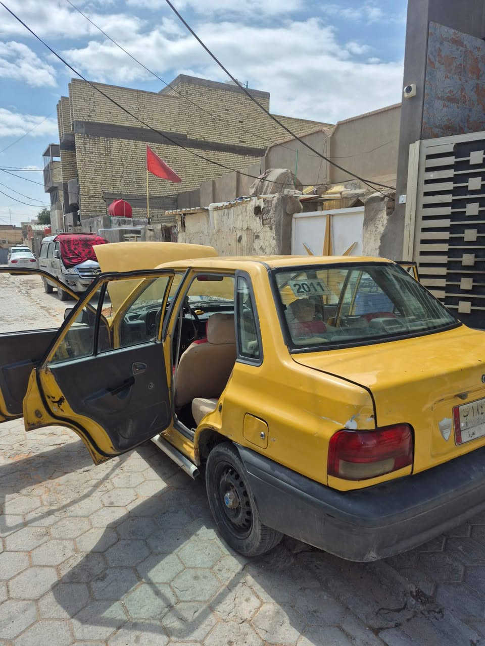 سلام عليكم سياره سايبا موديل 2011مكاني نجف السيارة كير مكينه حداديه تخم تاير جديد كل لحيم بشاصي مابيه ولا فطر ريده ١٤ وبيه مجال لشراي السيارة مكفوله عشائر وسرقه فقط وهذا رقمي ***********
