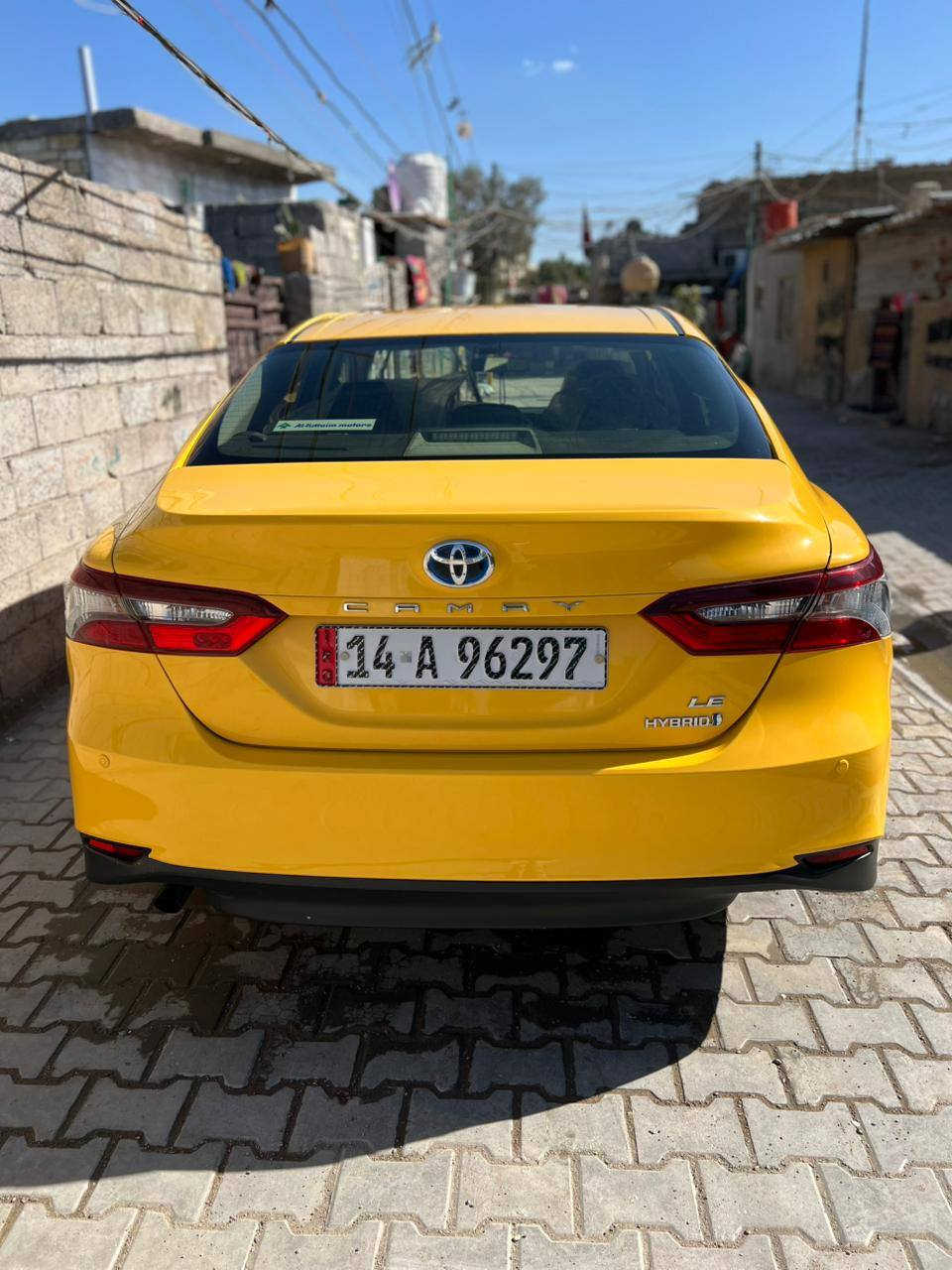 اسلام عليكم
كامري Le 2022 هايبرد خليجي
  للبيع اصل مو معلايه باسمي
 تحويل مباشر
ماشيه 140
موصفات سيارة
3< _>انظمه قياده
ECO
NORMAL
SPORT
نظام توقف ذاتي
HOLD
EV
MOOE
نظام ثكيل S+D الاعتيادي
تحكمات اربع جهات
حاكيات صوت سستم كامل 
اضائه داخليه LED
شاشه لمس 
تشغيل بصمه 
شحن لاسلكي وشحن تايبسي
تبريد ثلج 
حداديه جديده مناقصه اي شي
دوشمه كامله ارضيه وكشنات 
تبريد خلفي امامي قطعتين
هزه جديده سنويه 2030
مكان سياره بغداد الشعب 
رقم الهاتف ***********
