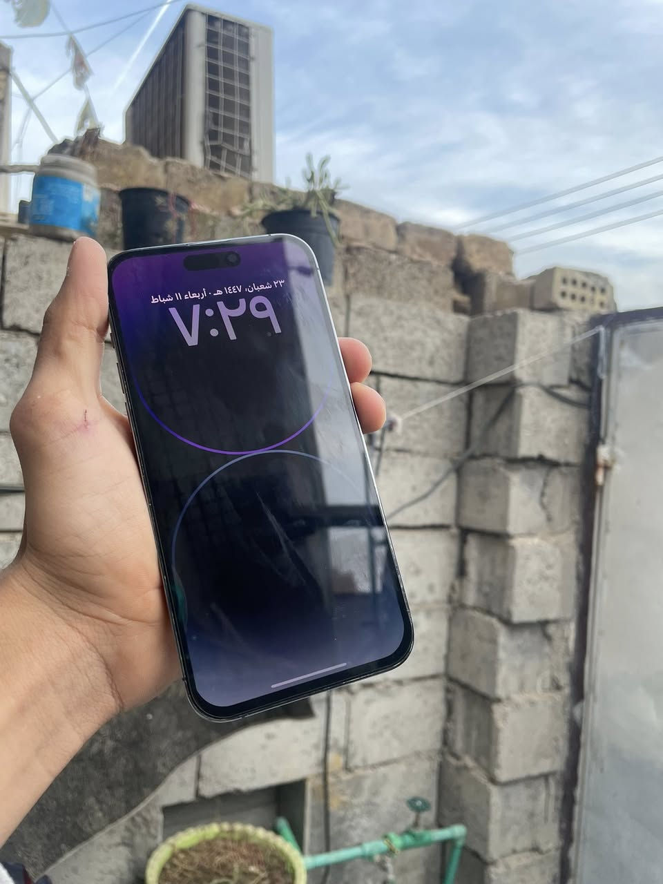 14برو ماكس
ذاكره 256 بطاريه 80(الجهاز يقره مبدل شاشه وبطاريه بس عنه أصليات ) سعر 580 مكان شعب ***********
