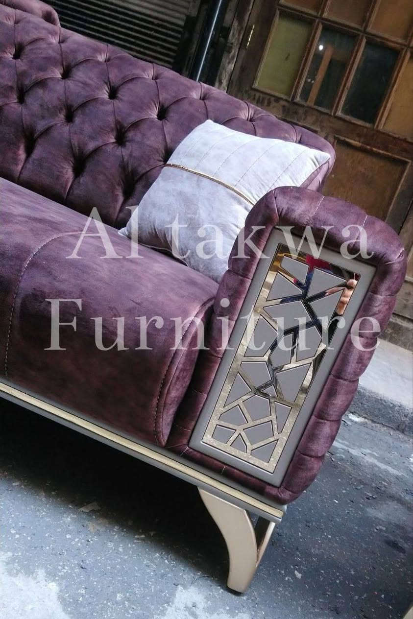 أنتبااااه إلى لأسعار 
ال١٠ مقعد   675
ال٨ مقعد  575
ال٧مقعد 525
ال٥مقعد  425
توصيل داخل بغداد  مجانا 

والي يريد سعرها 50طبله قياس 40/40

صنع مشتركي تركي والتجميع عراقي  
أحدث التصاميم الفنية 
🖍الشغل حسب طلبكم من ناحية اختياركم الالوان وعدد المقاعد 
⭕️مواصفات العمل 
♦️اسفنج ضغط عالي مميز اول 
⭕️ الخشب المقعد بلوك  اضافه الى  (چام) روسي 
♦️انج في انجين *لجميع انحاء وزوايه  التخم 

⭕️القماش
♦️درجه اولى جاكور 
🔻وتربروف   و كتان اضافه 50

❇️قياسات القنفات ❇️
190سم  القنفه الكبيرة ام ثلاث مقاعد 
150 سم القنفه الوسط ام مقعدين 
75 سم  الكرسي. 
🌹🌹🌹🌹
جميع الالوان متوفره
توصيل مجاني داخل بغداد

يتوفر جميع الالوان 
لا تدفع المبلغ اذا  اجاك يختلف عن الصوره

التوصيل بغداد خلال ثلاث ايام  
للحجز ارسل
الصورة 
والاسم 
ورقمين موبايل 
والعنوان
على الخاص


**إذا كنت صاحب هذا الإعلان وتريد حذفه لأي سبب، رجاءا أرسل رسالة إلى الدعم الفني**