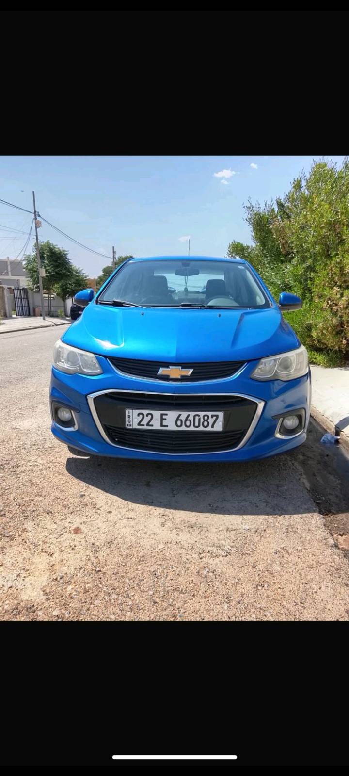 سيارة افيو وارد خليجي 2018
صبغ 4 قطع ونص اثر تكشير   (خلل مصنعي) وتم صبغه 
بدون حادث مكينه وكير بشرط ماشيه 125 الف 
كير أوتوماتيك 
تم عمل صيانة عامه لسيارة  قبل فترة 
السعر 87 ورقه وقابل لتفاوض
📞***********