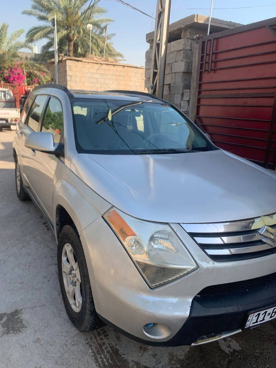 السلام عليكم سازوكي XL7 2008 للبيع سيارة جاهزه من كلشي نقص تبريد حادثها جاملغ وبنيد راجعات نفسهن السياره رقم بغداد  بسمي مداور سنوية لغاية2029 السعر 67 وبيها مجال بسيط ***********
