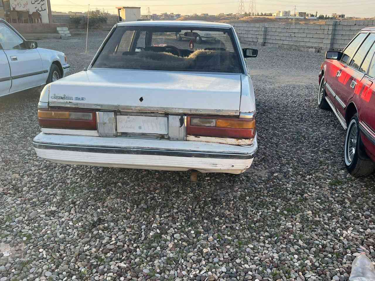 للبيع سوبر ٨٦ رقم بغداد صدامي شرط التحويل محرك كير بلادي توماتيك سياره حلوه مال جناي السعر ٢٥ نقد بيه مجال شي بصيط لل شراي *********** خابر *********** مكاني الشركاط
