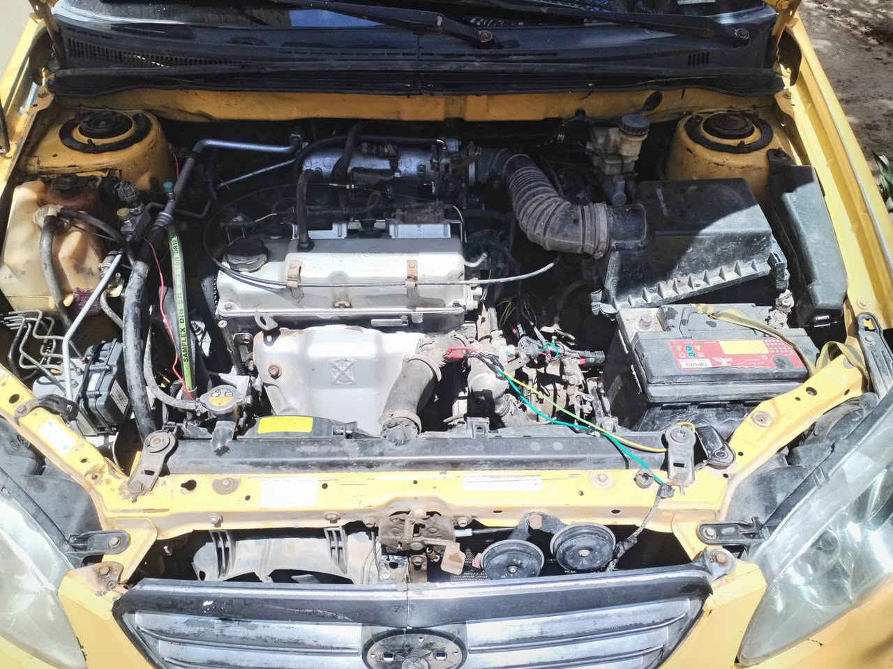 السلام عليكم Byd f3 موديل 2011 سياره باسمي مصفره هيئه ومرور بيه جاملغ الأيمن الخلفي وباب الوره مصبوغات بدون دواخل والجاملغ الأيمن الأمامي مبدل والباقي كله بلادي تخم تاير كير ومكينه وحداديه جديده تبريد ثلج ويه السويج دوشمه جديده يعني سياره جاهزه كبل للشارع  مكاني الحله
السعر 44$ وبيه مجال الاستفسار الاتصال على الرقم او مراسله الصفحه
***********
السلام عليكم Byd f3 موديل 2011 سياره باسمي مصفره هيئه ومرور بيه جاملغ الأيمن الخلفي وباب الوره مصبوغات بدون دواخل والجاملغ الأيمن الأمامي مبدل والباقي كله بلادي تخم تاير كير ومكينه وحداديه جديده تبريد ثلج ويه السويج دوشمه جديده يعني سياره جاهزه كبل للشارع  مكاني الحله

