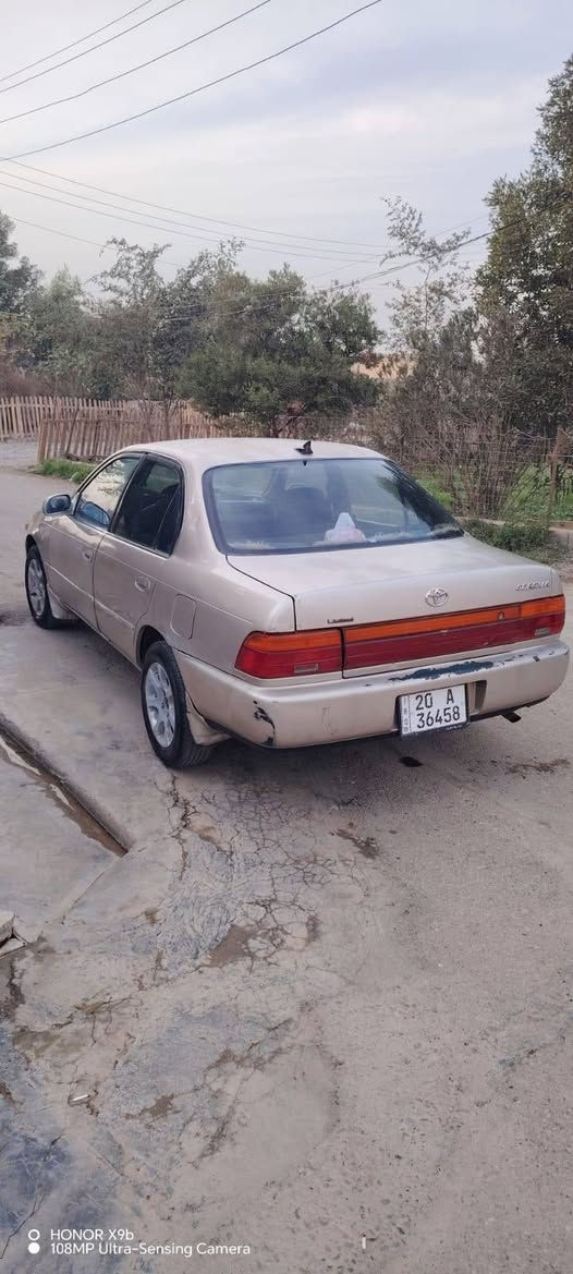 السلام عليكم ورمضان كريم
للبيع كورلا موديل ١٩٩٤ رقم ديالى الجديد بسمي سنوية ل٢٠٣٠ سيارة بلادية مكفوله من الصبغ والضربة كير مكينه صدر كله بشرط كهربائيات كلها شغالة تبريد مايشتغل فقط فان شغال العنوان ديالى المقداديه قرب مستشفى الزهراء 
السعر ٥٢ وبيها مجال للطيبين للاستفسار ***********
