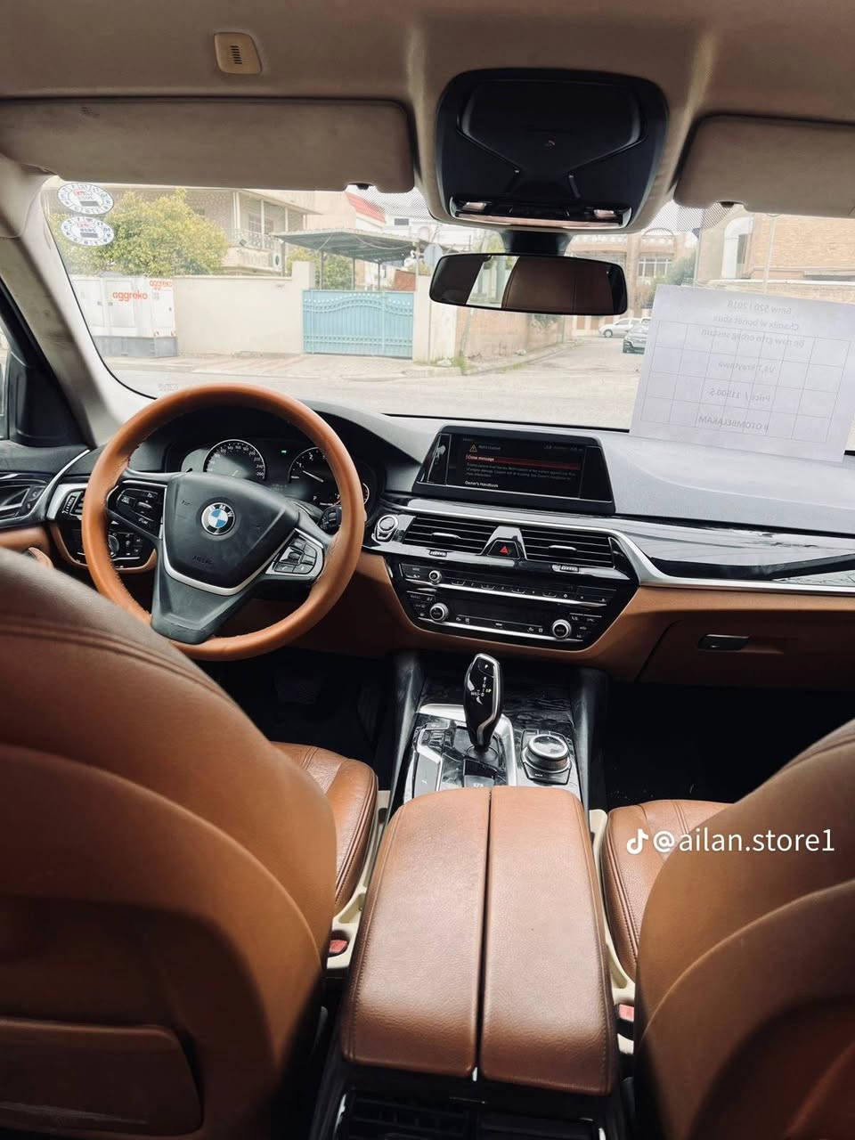 سيارة BMW موديل 2018 خليجي وكالة حجم  520I ستيشن ( تكسي مطار دبي )
محرك حجم 2000 توين تيربو جارج 
محرك و گير غير مفتوح 
السيارة  بيها صبغ  بابين وجاملغ جهة سايق ابدل  وبنيد فقط 
رقم سليمانيه
عداد المسير : 480الف كيلو متر   قابل للزيادة  تصعدها محركها زيرو 
المواصفات
1- سيارة BMW حجم 520I  موديل 2018 خليجي وكالة مكفول كير ومحرك وكلشي  
2- محرك حجم 2000 توين تيربو جارج بقدرة 186 حصان 
3- لايت زينون عالي ناصي مع LED نهاري 
4- مرايا جانبية شفط كهرباء مع اشارات بالمرايا الجانبية 
5- قبق جنطة كهربائي شفط 
6- ويل كب حجم 20مع تخم تاير جديد  
7- حساسات امامي خلفي عالي التحسس والدقة ومعروف بالبي ام 
8- بصمة 
9- تقسيم داخل المرايا الجانبية للزوايا الميتة 
10- غرفة السيارة جلد مشمشي اصل والغرفة بحالة ممتازة جدا 
11- تحكم فول كهرباء لكشنات المقدمة 
12- تبريد السيارة قطعتين امامي وخلفي وتحكم خلفي بالتبريد الخلفي 
13- تحكم ستيرن جهتين متكامل لمجموعة من ايعازات المركبة 
14- شاشة دشبول كبيرة بحجم 6.5 بوصة تحتوي على كمبيوتر متكامل لكل المركبة 
15- كير عادي اوتوماتيك مع 3 وضعيات للقيادة 
16 -وباقي مواصفات المركبة الغنية جدا عن التعريف  

تخم اطارات جديد  ومسويلها ادامة كامله


**إذا كنت صاحب هذا الإعلان وتريد حذفه لأي سبب، رجاءا أرسل رسالة إلى الدعم الفني**