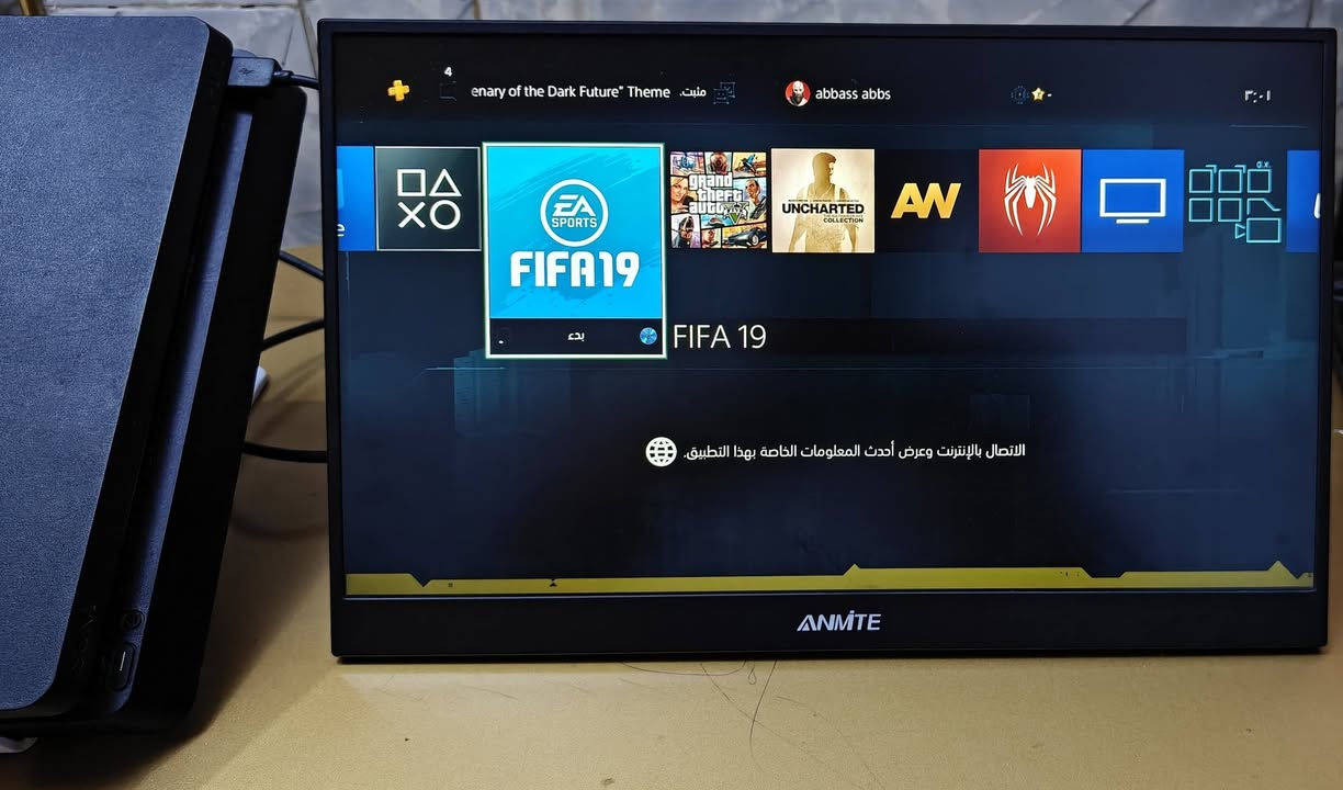 سلام عليكم
بلي فور سلم اونلاين ذاكرة 500 
وياه اربع اقراص 
جوستكات 3
ستاند
البلي تخلي عدل ميشتغل القرص لازم تخلي على الستاند مثل ماموضح بلصورة ياله يشتغل وشغال وكل الالعاب والاقراص تشتغل الوياه 
السعر 180 الف
 وتوصيل متوفر


**إذا كنت صاحب هذا الإعلان وتريد حذفه لأي سبب، رجاءا أرسل رسالة إلى الدعم الفني**