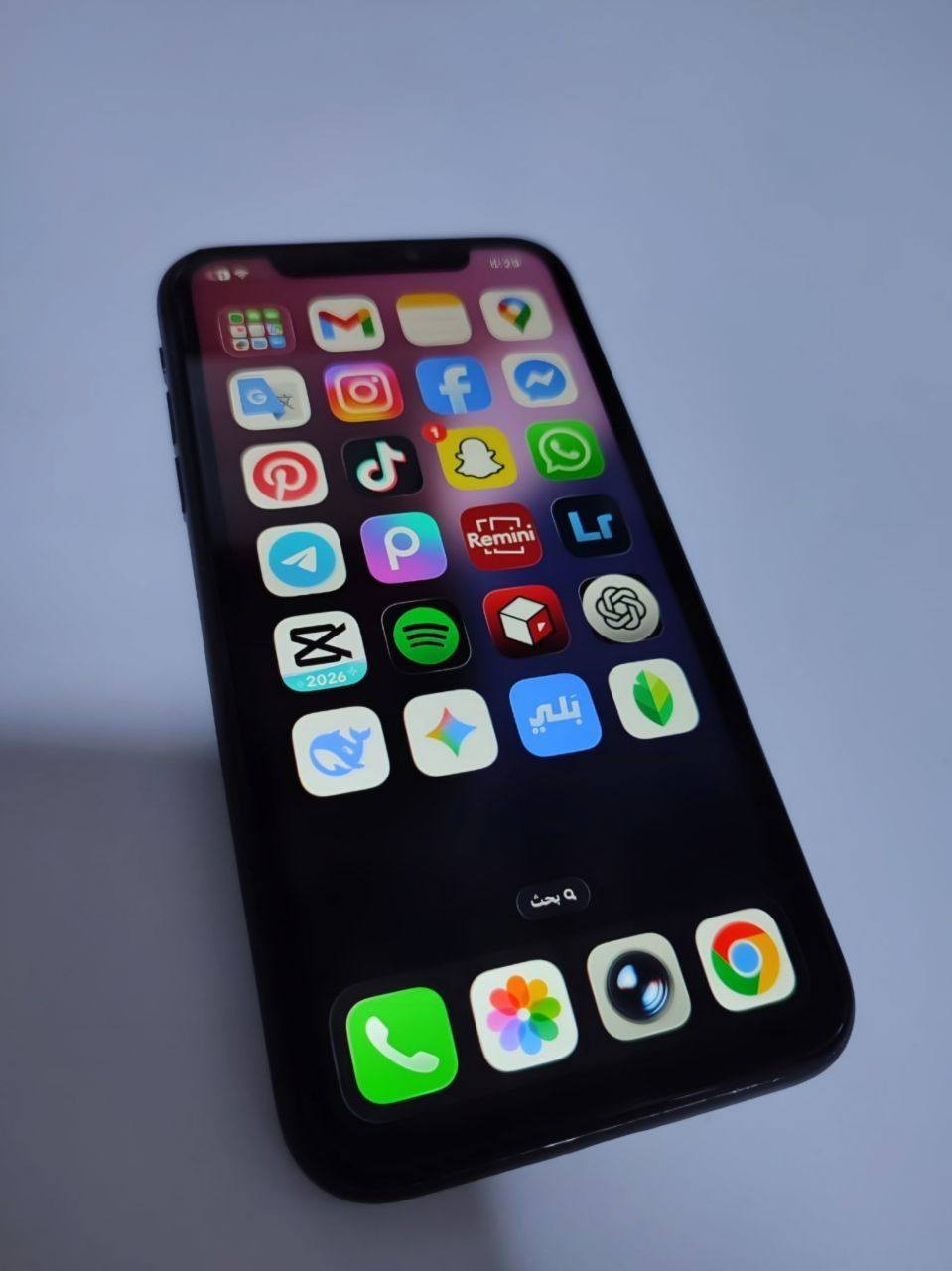 📱 أيفون ١١ عادي 📱 
✅ الذاكرة ١٢٨ اللون اسود يدعم شريحتين
✅ مبدل شاشة وبطارية اصلية كدامكم 89%
❌ فقط بصمة الوجه ما تشتغل
والجهاز نظيف ويشتغل 100% كاميرا وسماعة ومايك وشاشة والعاب أي خلل ما بيه ونظافتة كدامكم 100%

💰 السعر على الخاص ومناسب جدآ جدآ لحكو عليه
📍 مكاني: بغداد الأمين الثانية

🔒 ملاحضة: لحد يدخل خاص ويتعرف لو يكول اجي ويتفق وكلشي ماكو لان صراحتآ تعبت واريد ابيع الجهاز


**إذا كنت صاحب هذا الإعلان وتريد حذفه لأي سبب، رجاءا أرسل رسالة إلى الدعم الفني**